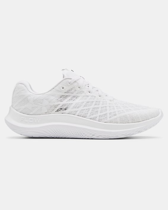 Men's UA Flow Velociti Wind Running Shoes in White image number 0